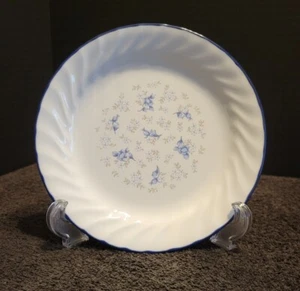 "Blue Fleur" Swirl Salad Plate by Corning Corelle - Picture 1 of 7
