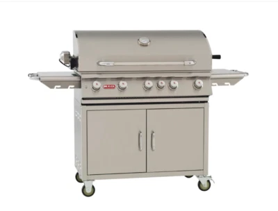 Bull Grill Brahma 38 Inch Complete Cart Stainless Steel for Outdoor Cooking - Image 1 of 4