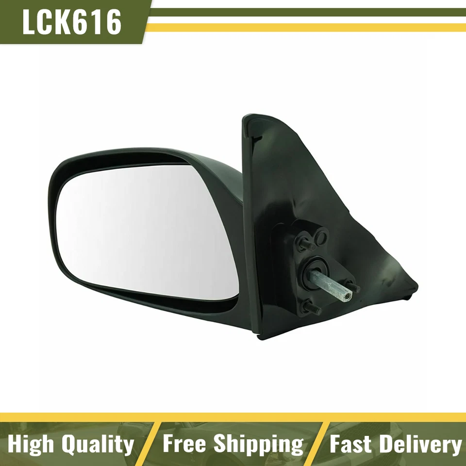 Controlador de espejo retrovisor lateral remoto manual Dorman mano izquierda para Corolla Prizm 4 puertas Foto 1 de 4