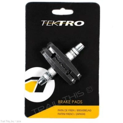 Tektro V-Type Brake Pads / Shoes 63mm Threaded Post MTB/Hybrid Bike fits Shimano - Image 1 of 2