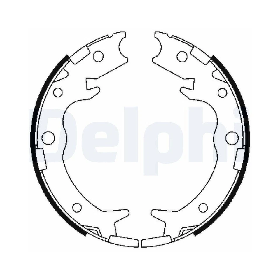 Bremsbackensatz DELPHI LS1900 für HONDA ACURA, Hinterachse - Bild 1 von 1