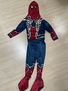 Marvel Iron Spiderman Kind Halloween Kostüm Größe Medium mit Maske