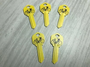 5 llaves en blanco para bicicleta Life is Perfect KW1 66 - Imagen 1 de 3