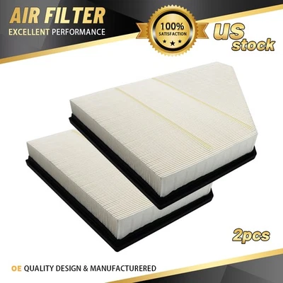 2x Engine Air Filter for Ford F-250/F-350/F-450 Super Duty 2020 2021-2023 6.7L - Image 1 of 4
