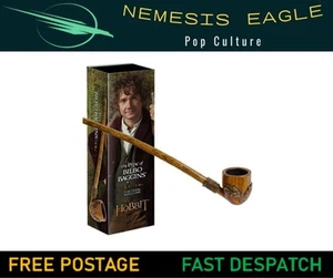 THE HOBBIT LORD OF THE RINGS PIPE OF BILBO BAGGINS FUNCTIONAL PROP REPLICA BNIB - Picture 1 of 4