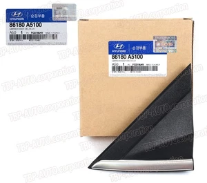 GENUINE OEM ® Fender Pillar Molding LEFT 2013-2017 Hyundai Elantra GT 86180A5100 - Picture 1 of 5