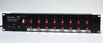 American DJ Professionals Model SC-8FC Tested & Working! - Image 1 of 4
