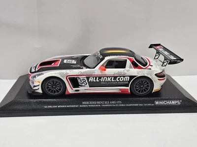Mercedes Benz SLS AMG GT3 All-Inkl.com Champions Fia GT1 2012 1-18  In Box - Image 1 of 4