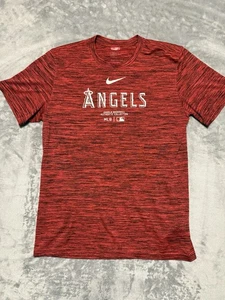 Camisa Dri-Fit Nike Angels Béisbol Colección Auténtica MLB Roja Mediana - Imagen 1 de 5