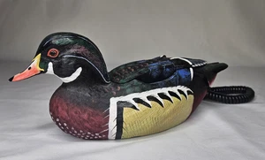 Vintage Wood Duck Phone PF Product Polyconcept USA Tested & Works 841.127 - Picture 1 of 13
