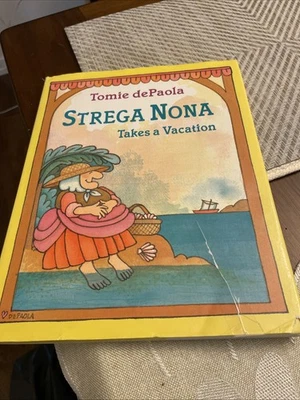 SIGNED by TOMIE 1ST IMPRESSION Strega Nona Takes A Vacation HC DJ 2000 — 第 1/4 张图片