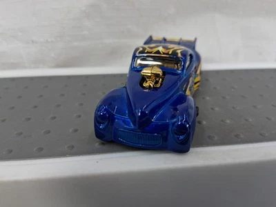 Coche de arrastre Willys Hot Wheels 41 azul fundido a presión Foto 1 de 4