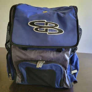 Boombah Superpack Schlägertasche Baseball Softball Schläger Rucksack blau - Bild 1 von 17