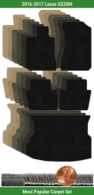 Juego de alfombrillas Lloyd Custom Ultimat para Lexus GS200t 2016-2017 (5 piezas) #VLO Foto 1 de 4