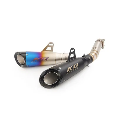 Slip On For Honda CB500X CB500F CBR500R 2013-2015 Exhaust Link Pipe 51mm Muffler - Image 1 of 4