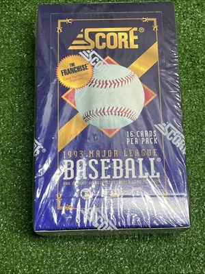 1993 Score MLB Baseball Hobby Box Factory Sealed Derek Jeter RC!!! Brand New - Image 1 of 4
