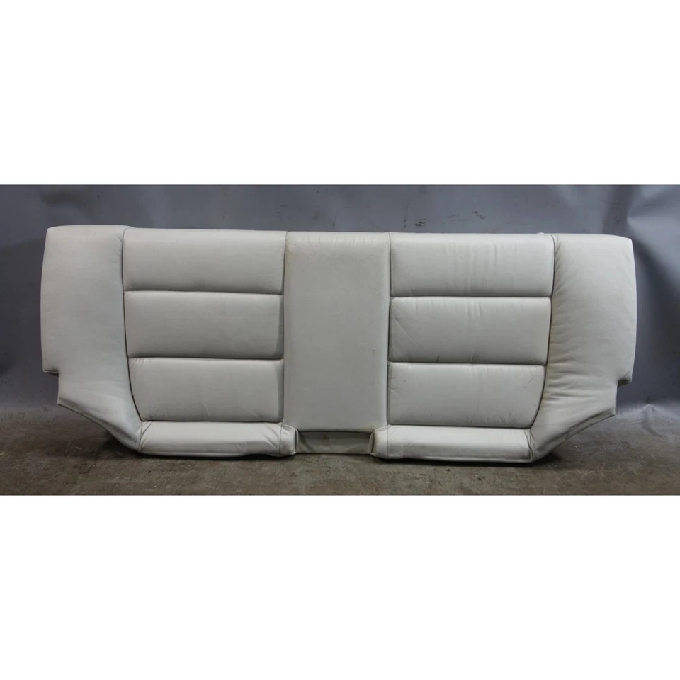 94-99 BMW E36 3-Series Coupe Rear Folding Seat Bottom Bench Grey Leather OEM - Imagem 1 de 4