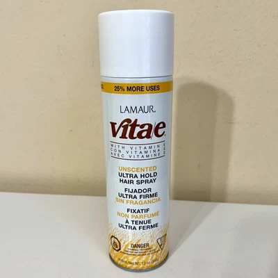 Zotos Lamaur Vita E Sin Perfume Ultra Hold Spray Profesional 12oz Nuevo Foto 1 de 4