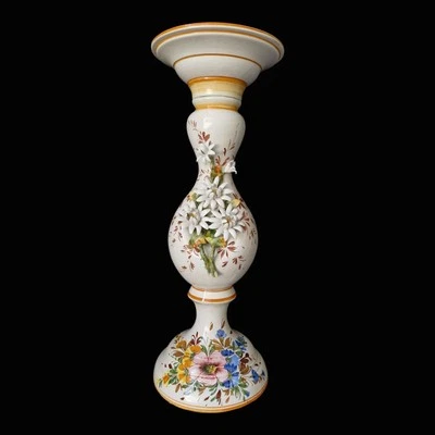 Mesa redonda con pedestal de columna de cerámica vintage con soporte para plantas de 30,5 pulgadas de alto decoración  Foto 1 de 4