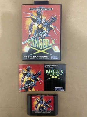 Sega Mega Drive Ranger X CIB-VGC-MINT- Boxed Pal Version Fast Despatch Next Day - Image 1 of 4