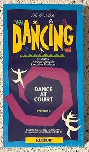 Dancing Vol 4 - Dance at Court New VHS, 1997 Sealed - Picture 1 of 6