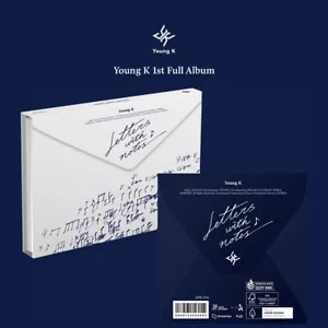 K-POP Young K DAY6 1st Full Album Letters with notes CD+Book+P.Card+Sticker+Gift - Foto 1 di 9
