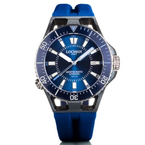 Orologio Uomo in Acciaio e Titanio Automatico Diver 500 Mt Blu Montecristo Lo... - Foto 1 di 1