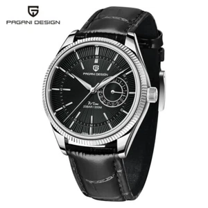 PAGANI DESIGN Reloj Hombre Japón Cuarzo Negocios Reloj Pulsera Cuero Regalo - Imagen 1 de 17