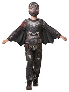 Kids Official Dreamworks Dragons Deluxe Hiccup Fancy dress Costume 3-10 Yrs - Picture 1 of 8