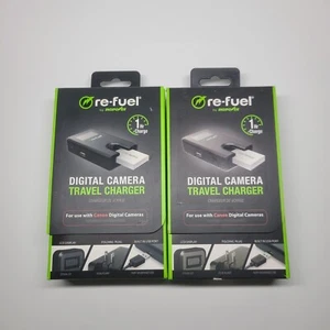 TRAVEL CHARGER REFUEL DIGITAL (FOR CANON) 2 Boxes - Picture 1 of 3