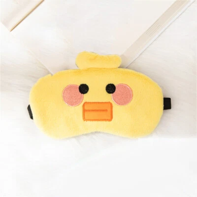 Eye Mask Cute Plush Ice Cream Cartoon Unisex Blackout Sleep Relieve Fatigue - Image 1 of 4