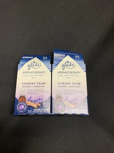 2 Pack Glade Cool Mist Diffuser Oil Refill Choose Calm Lavender+Sandalwood 0.56 - Picture 1 of 1