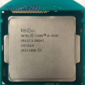 4Th Gen Intel Core i5-4590 SR1QJ LGA 1150 CPU Processor 3.30Ghz Quad-Core - Picture 1 of 1