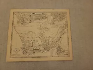 Large 1846 Map of South Africa / Capetown from Charles Knight atlas.  - Picture 1 of 8