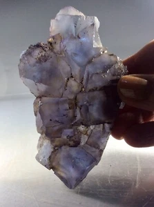 SS Rocks - Blue Fluorite (Minerva #1 Mine, Cave In Rock, Illinois) 193g - Picture 1 of 7