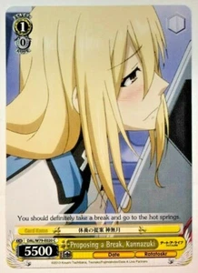 Weiss Schwarz Proposing a Break, Kannazuki DAL/W79-E020 CASI NUEVO/M - Imagen 1 de 1