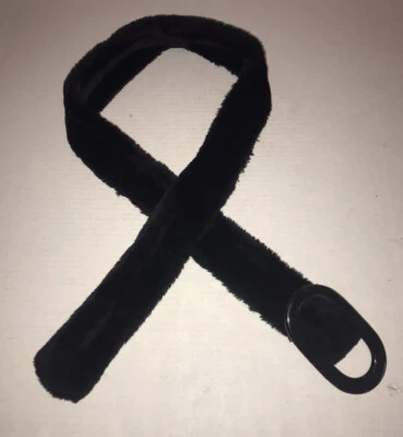 Cinturón Negro De Colección Años 90 Y2K Piel Sintética Difusa - Gótico Grunge Emo Rave Punk Talla L-XL RARO Foto 1 de 4