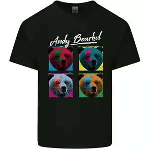 Andy Bearhol Divertido Oso Panda Parodia Arte Niños Camiseta Infantil - Imagen 1 de 53