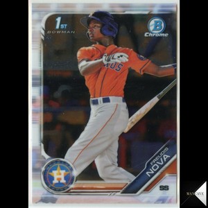 FREUDIS NOVA RC ROOKIE 2019 Bowman 1ST Chrome Card BCP-21 HOUSTON ASTROS