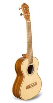 Lanikai SPST-T Solid Spruce Top, Morado Tenor Acoustic Ukulele w/Padded Bag - Image 1 of 4