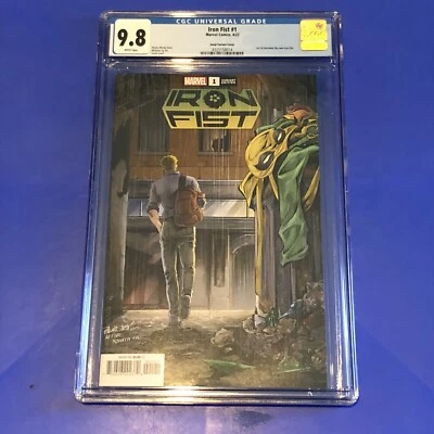 IRON FIST 1 CGC 9.8 1ST PRINT GUNJI 1:50 Variant ASM 50 Homage Marvel Comic 2022 - Image 1 of 3