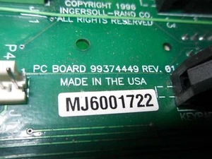 1 INGERSOLL RAND 99374449 REV 01 I/O MODULE - Picture 1 of 4