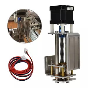 Mesa deslizante de viaje CNC Z-Axis tornillo bola etapa de movimiento guías lineales dobles - Imagen 1 de 6