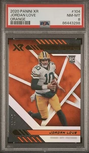 2020 Panini XR Jordan Love Orange /99 - Picture 1 of 2
