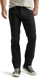Lee Men's Performance Series Slim Straight Leg Jean Extreme Motion, Black, 34W x - Picture 1 of 7