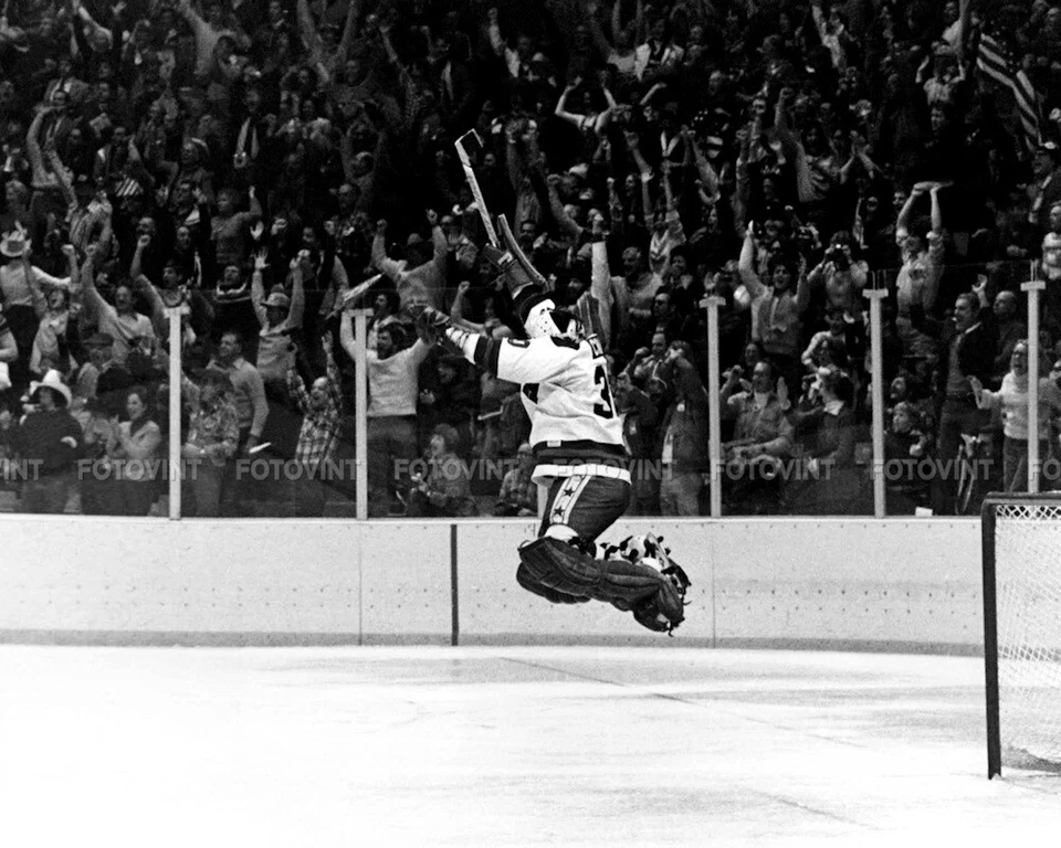 Foto de Jim Craig EUA UNIÃO SOVIÉTICA 1980 Olimpíadas Lake Placid 8x10 a 16x20 (JC3) - Imagem 1 de 1