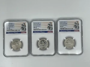 2023 PDS MARIA TALLCHIEF AMERICAN WOMEN P D S AWQ NGC MS66 FIRST RELEASES - Picture 1 of 3