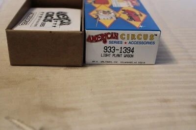 HO Scale Walthers, Light Plant Wagon for circus. #933-1394 BNOS - Image 1 of 3