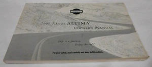 1999 NISSAN ALTIMA OWNER'S MANUAL. / GOOD USED CONDITION  / FREE SHIP - Picture 1 of 3