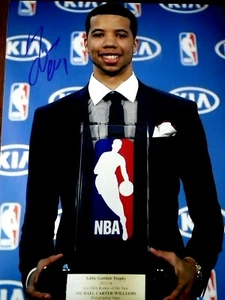 Michael Carter-Williams Signed 8x10 Photo NBA Rookie of the Year Syracuse - Picture 1 of 1